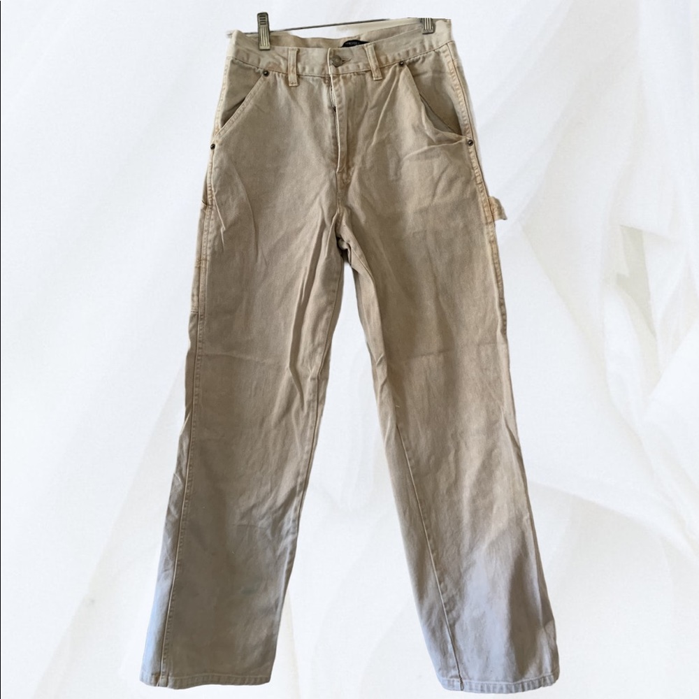 Cream Carpenter Pants